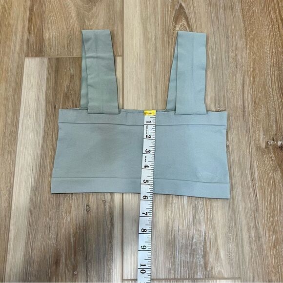 FREE PEOPLE Intimately Green Bralette Size XS - Picture 4 of 5